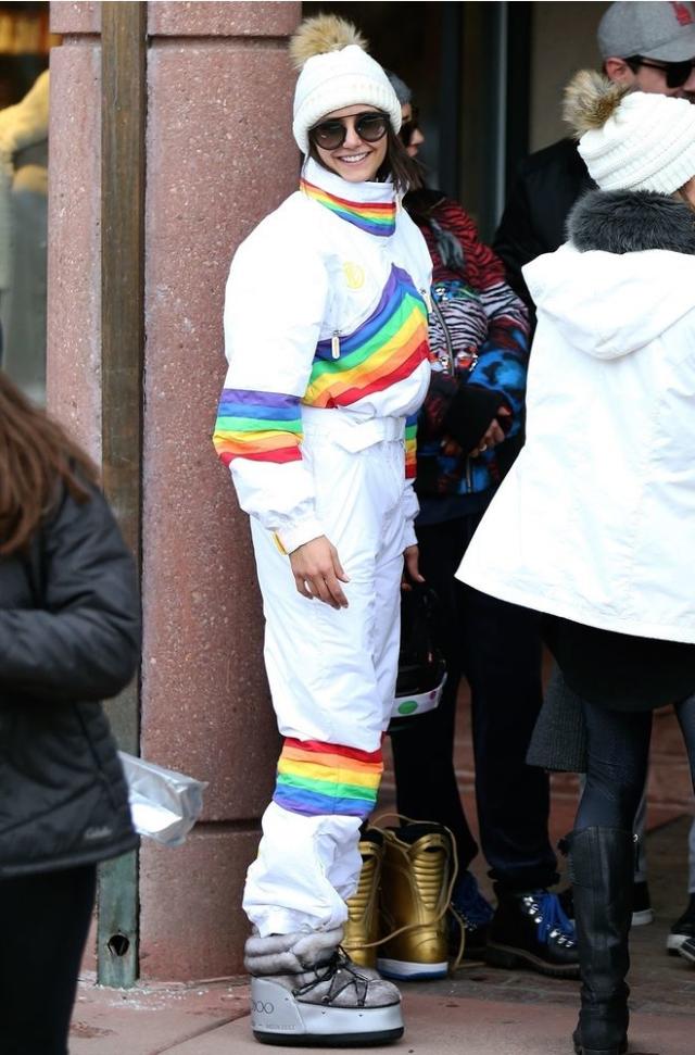 Rainbow Star Ski Suit