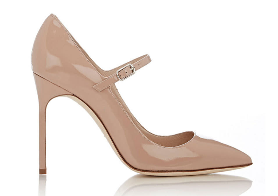 Manolo Blahnik Brifa Mary-Jane Pumps