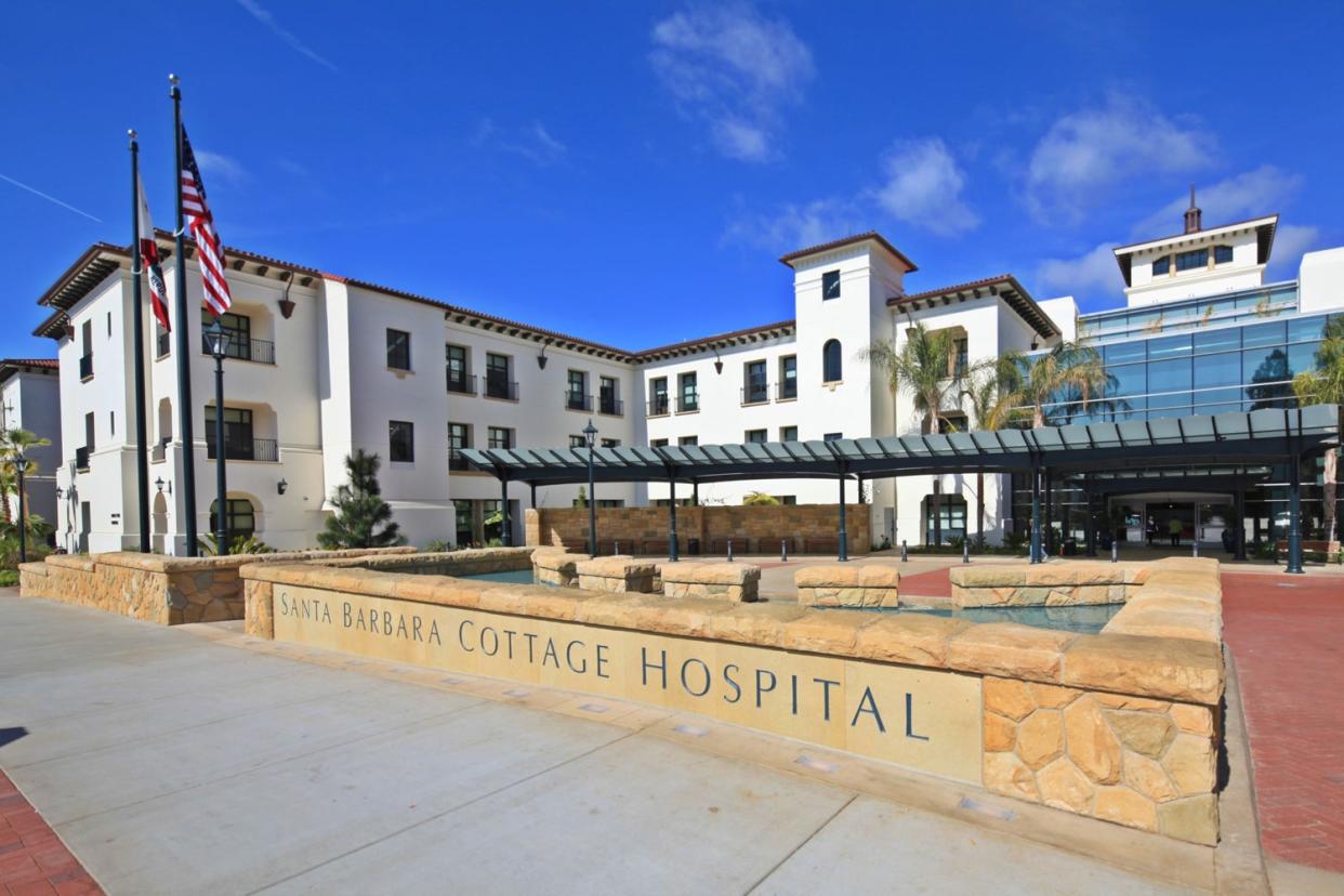 <p>Santa Barbara Cottage Hospital, pictured on the centre’s website, is a top trauma centre in California</p> (Santa Barbara Cottage Hospital)