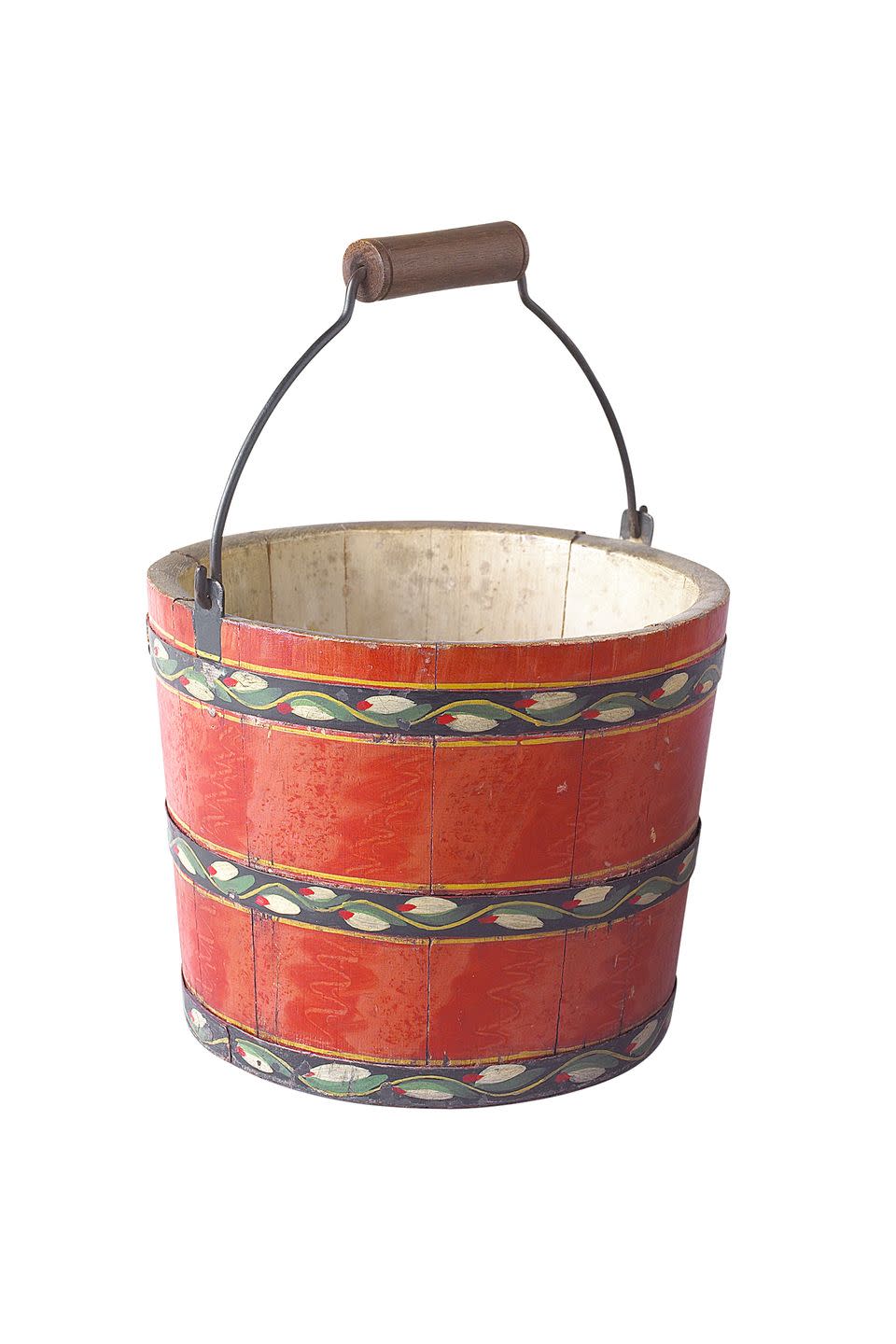 19th-Century Lehnware Bucket