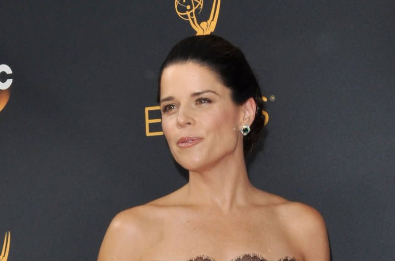 Neve Campbell announced Kevin Williamson will direct "Scream 7." File Photo by Christine Chew/UPI