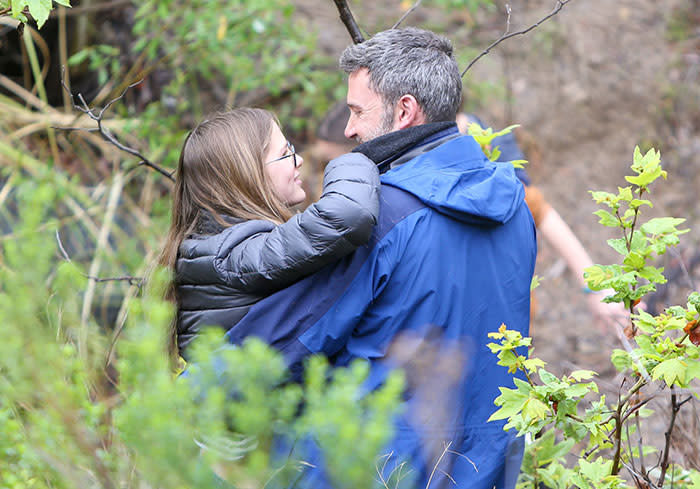 ben Affleck con su hija Violet