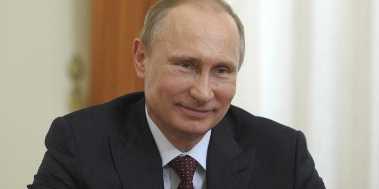 Vladimir Putin smile