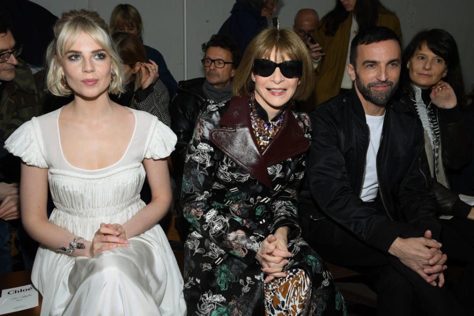 EN IMAGES –  Les stars à la Paris Fashion Week automne-hiver 2020-2021