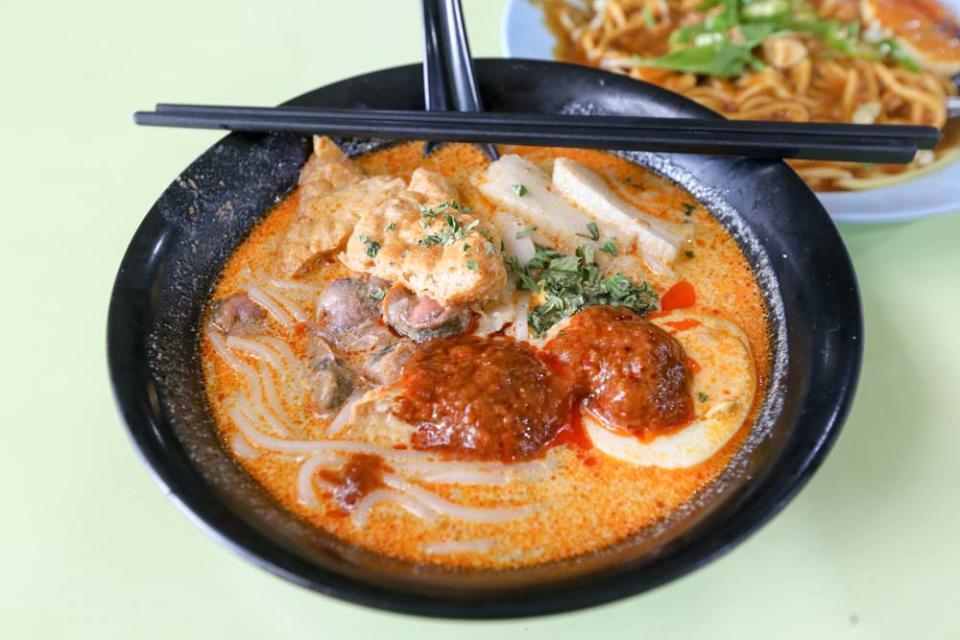 Photo of laksa