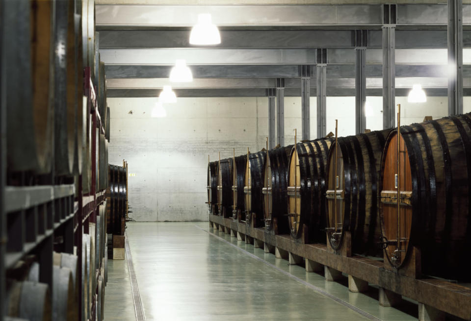 An aging cellar at Quinta do Portal<p>Courtesy of The Fladgate Partnership</p>