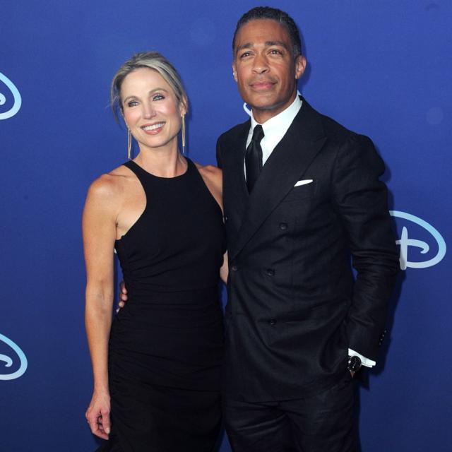 Married 'Good Morning America' Anchors Amy Robach and T.J. Holmes Spotted  Getting Cozy
