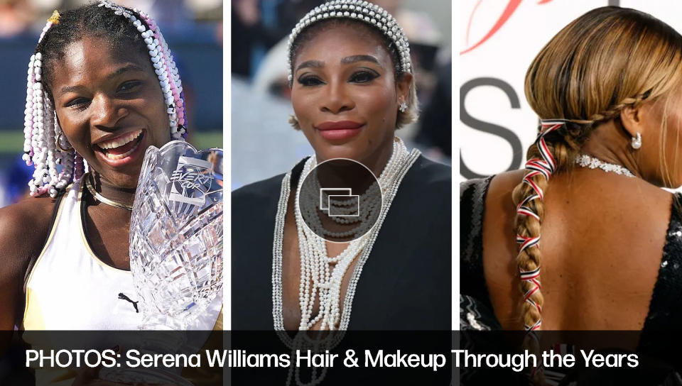 serena williams hair and makeup beauty trends