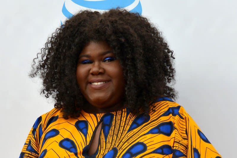 Gabourey Sidibe is pregnant with twins, her first children with Brandon Frankel. File Photo by Christine Chew/UPI