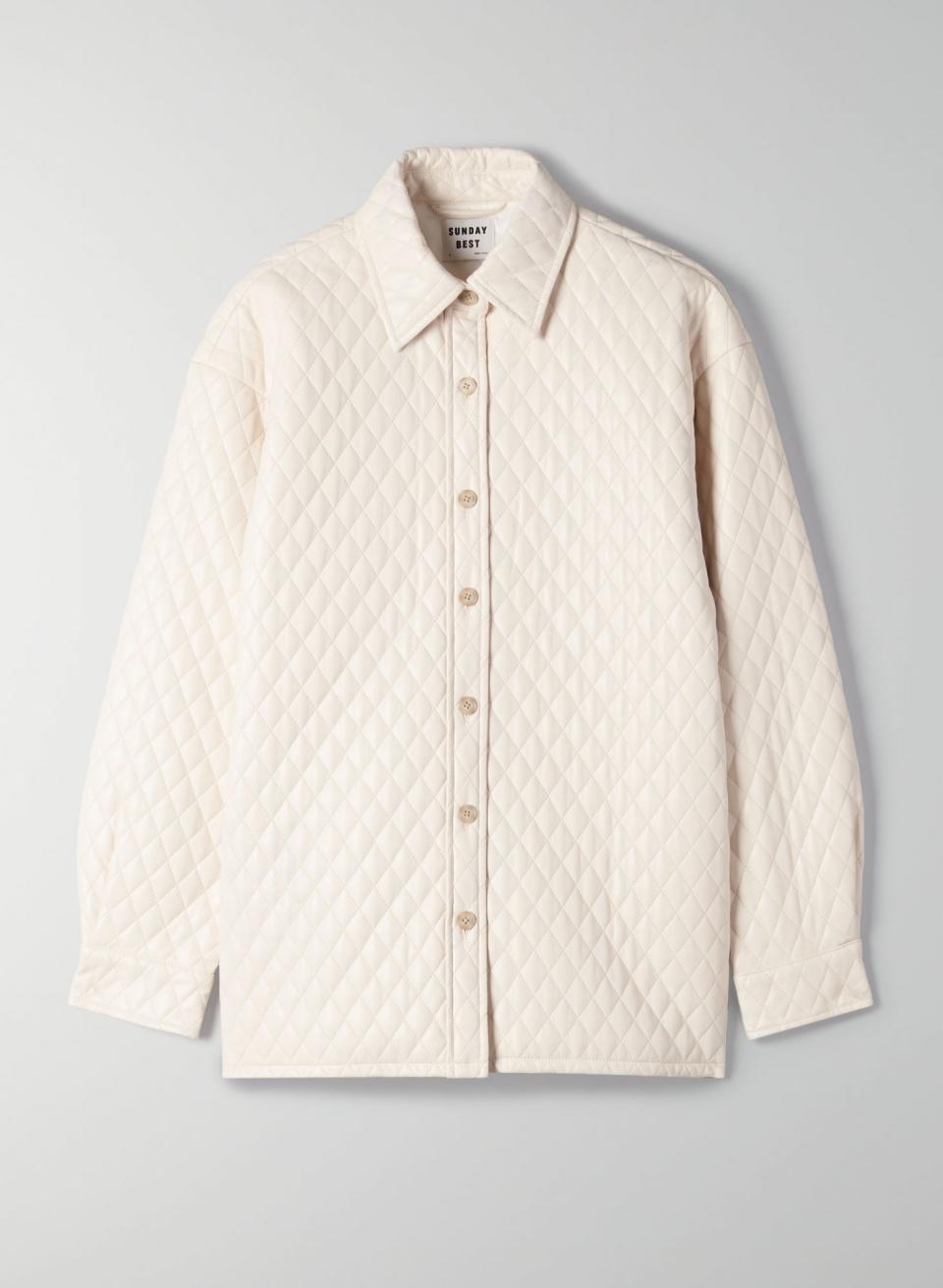 <p><strong>Buy It!</strong> $178; <a href="https://www.aritzia.com/us/en/product/flynn-shirt-jacket/78880.html?dwvar_78880_color=5864" rel="nofollow noopener" target="_blank" data-ylk="slk:aritzia.com;elm:context_link;itc:0;sec:content-canvas" class="link ">aritzia.com</a></p>