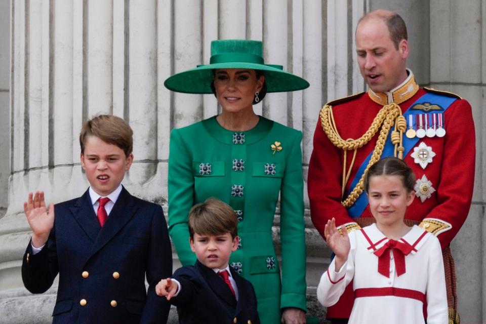 威廉王子和凱特王妃希望3個孩子就讀同一所學校。（AP）