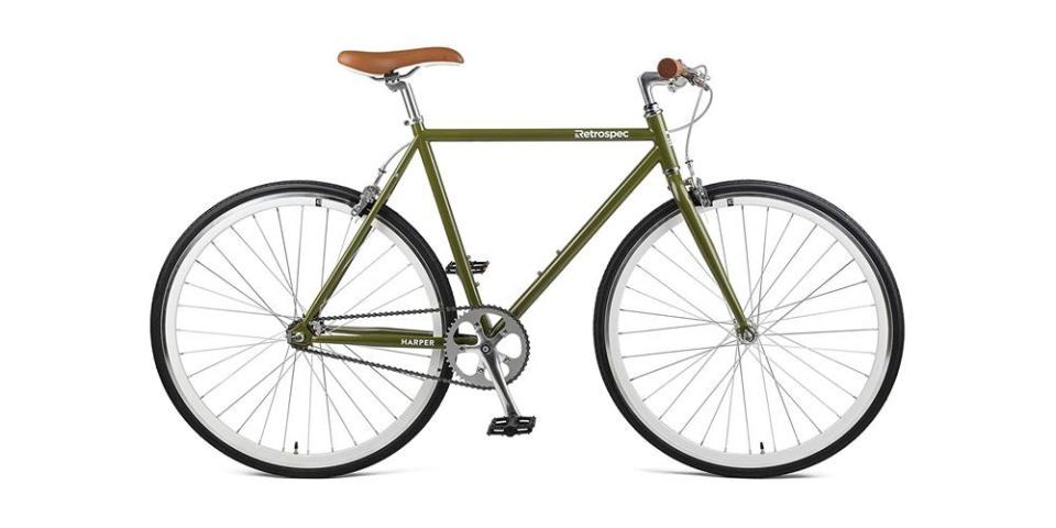 2) Retrospec Harper Single-Speed Fixed-Gear Bike