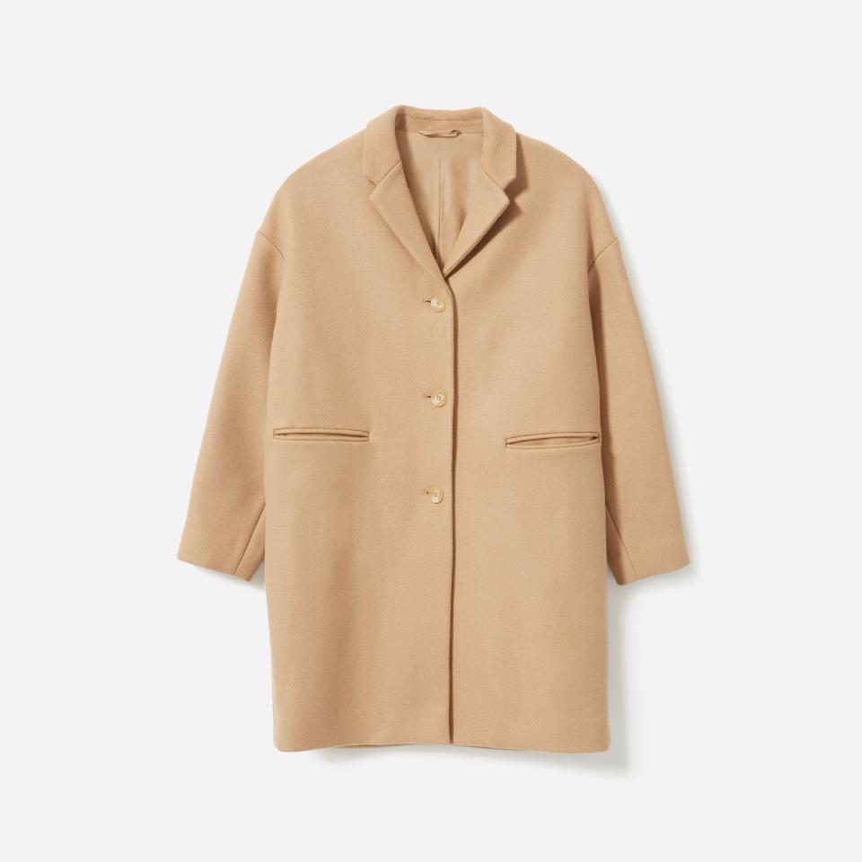 The Cocoon Coat - Camel