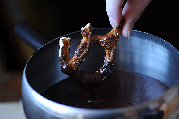 Coconut Cajeta Chocolate Fondue