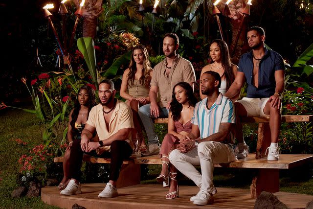 <p>USA Networks/Everett/Shutterstock</p> 'Temptation Island'.