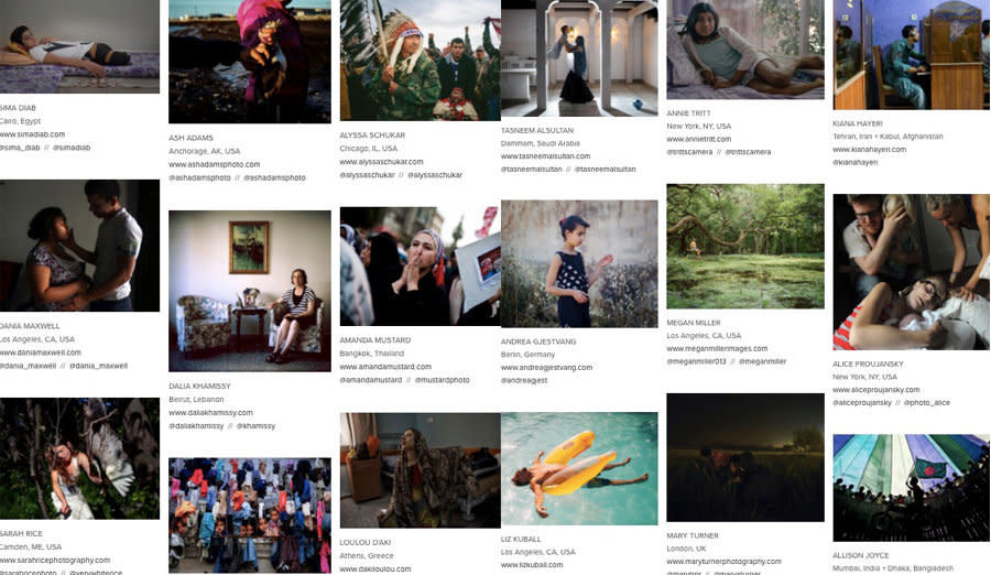 Side-by-side screenshots of Women Photograph. (Photo: Women Photograph)