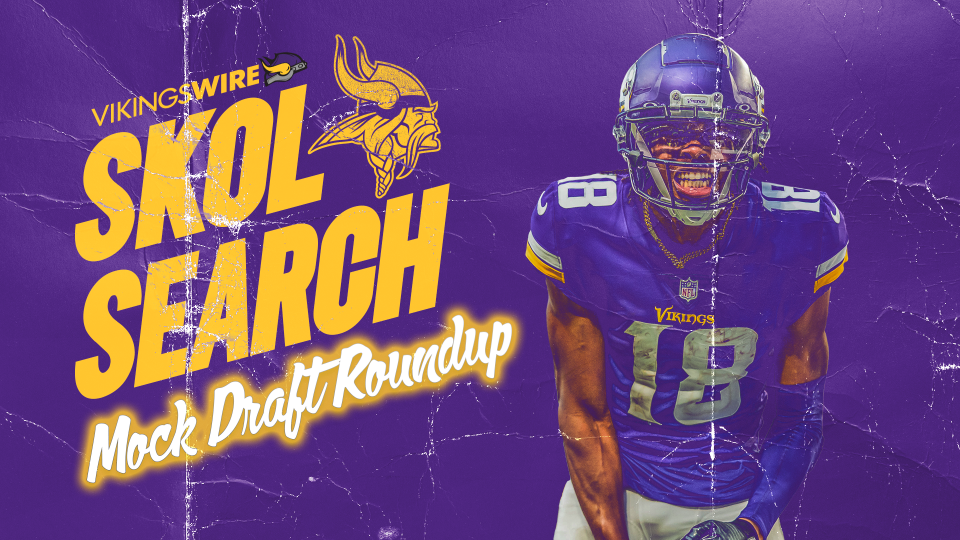 2024 NFL draft Vikings mock draft roundup 1.0 Yahoo Sports