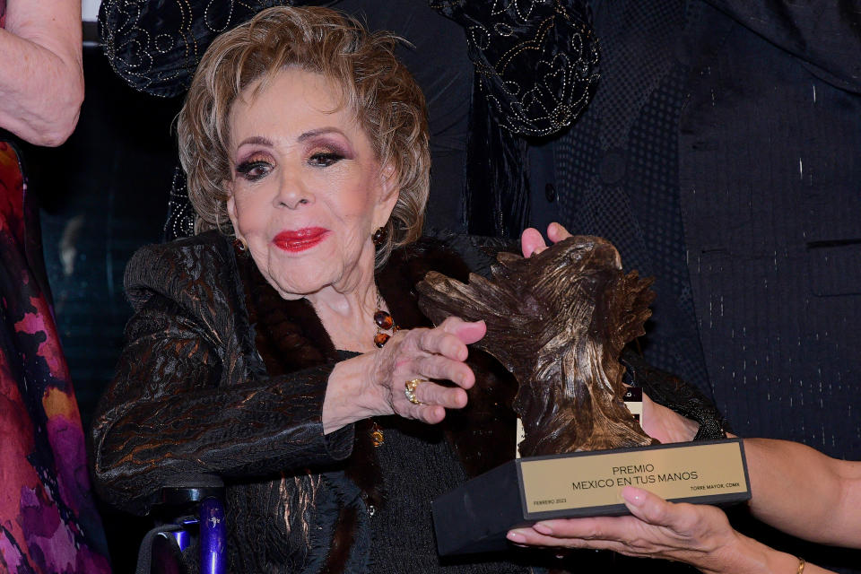 Silvia Pinal. (Photo by Jaime Nogales/Medios y Media/Getty Images)