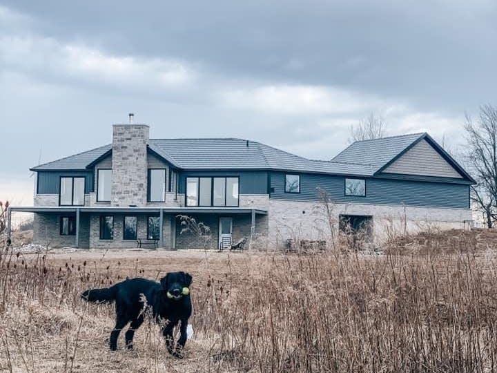 The Bultje's family home in Ontario, Canada