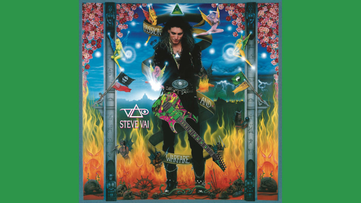  Steve Vai 'Passion and Warefare' album artwork 