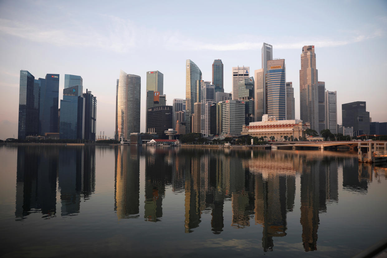 A view of the skyline of Singapore October 16, 2018. REUTERS/Edgar Su