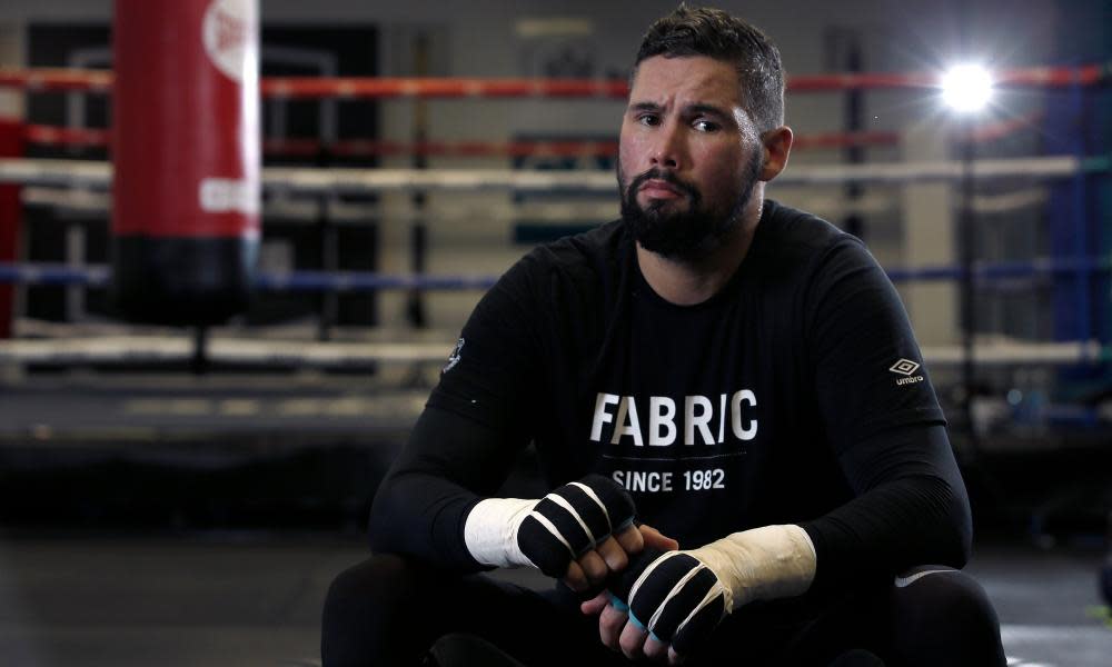 Boxer Tony Bellew