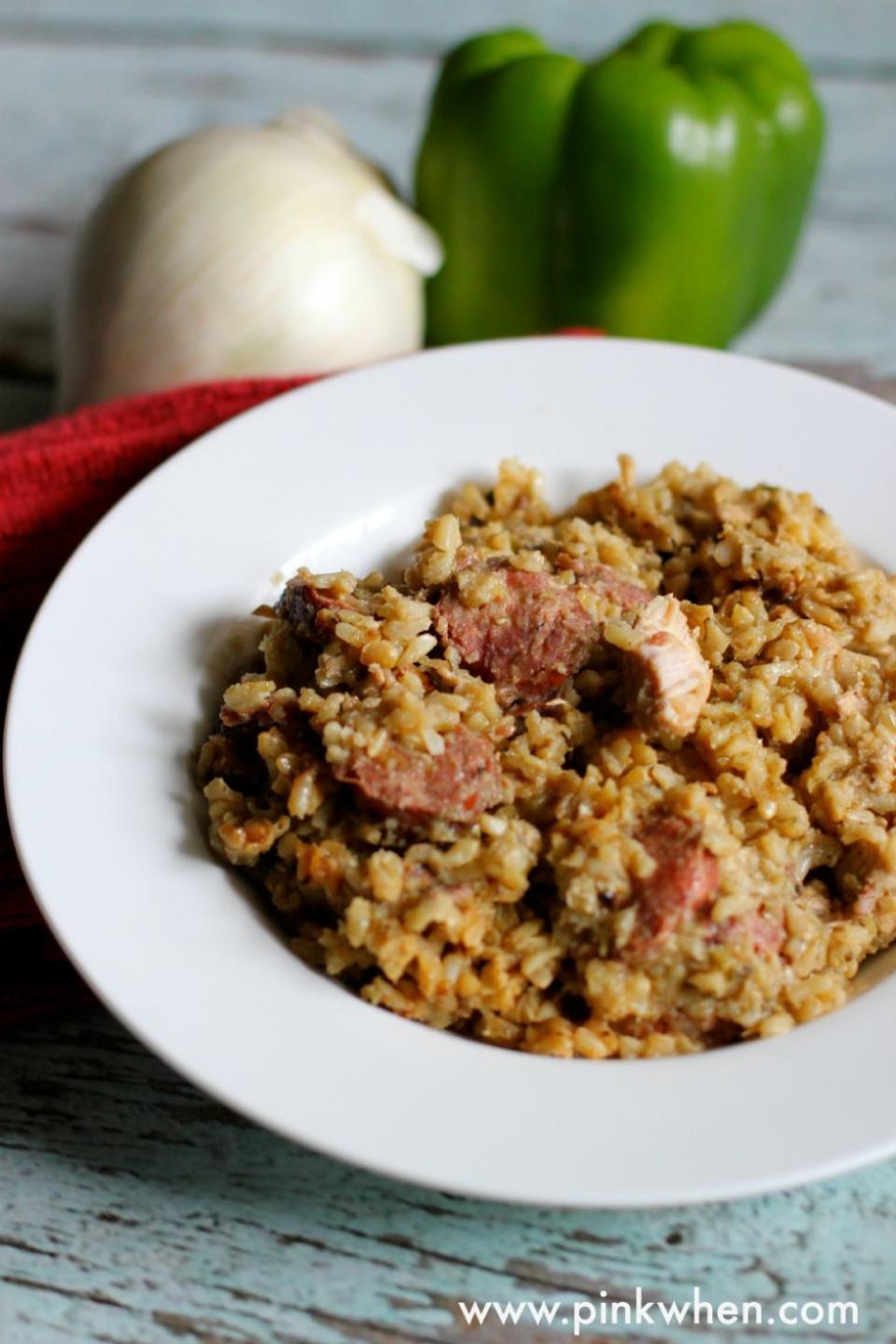 Chicken and Sausage Jambalaya Recipe