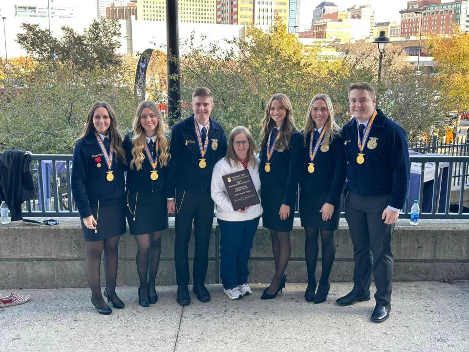For the second consecutive year, the Shallowater High School FFA team achieved victory at the National FFA Convention and Expo in Indianapolis.