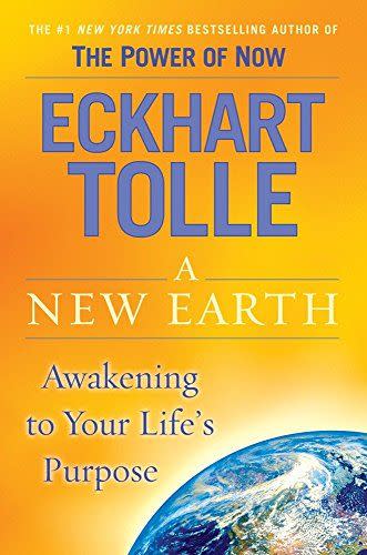 <p>A New Earth: Awakening to Your Life's Purpose</p><p>amazon.com</p><p><a href="https://www.amazon.com/dp/0525948023?tag=syn-yahoo-20&ascsubtag=%5Bartid%7C10072.a.42417051%5Bsrc%7Cyahoo-us" rel="nofollow noopener" target="_blank" data-ylk="slk:Shop Now;elm:context_link;itc:0;sec:content-canvas" class="link ">Shop Now</a></p><span class="copyright">amazon.com</span>