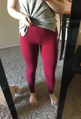 A lightweight pair of opaque leggings