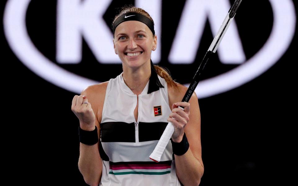 Kvitova is yet to lose a match this year - AP