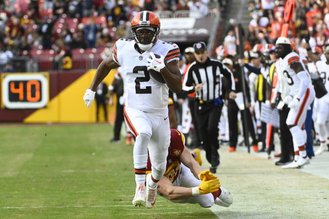 Browns establish run game, hold halftime lead - NBC Sports