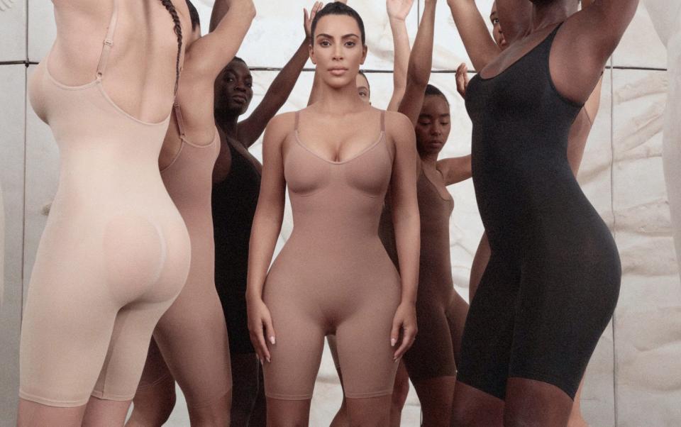 Kim Kardashian models her shapewear brand, Skims - Photos by Vanessa Beecroft