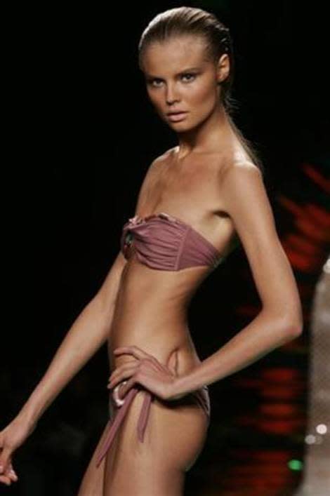 Plus Model Magazine says the women on the runway are unhealthily thin. 