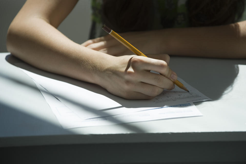 Could pen and paper exams soon be a thing of the past? (Getty Images)