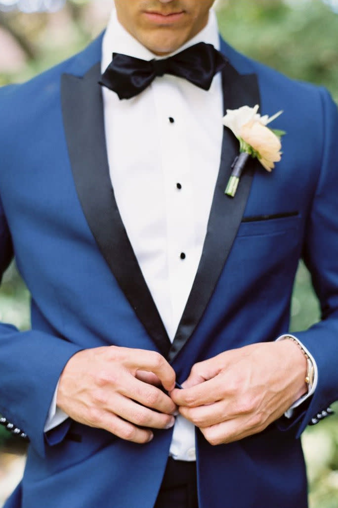 Navy with a Noteworthy Lapel