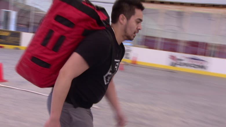 Yukon firefighters prepare for 'toughest two minutes in sport'