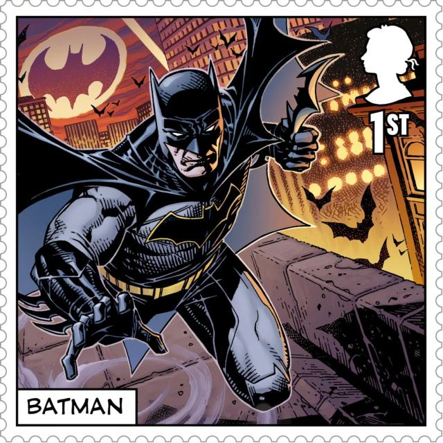 Batman, The Joker and Wonder Woman feature in new DC Comics-inspired stamps