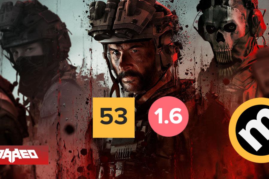 Call of Duty: Modern Warfare III está en el  TOP10 de los videojuegos peores valorados de 2023