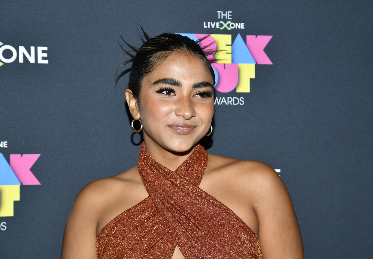 Sienna Mae Gomez denies sexual assault accusations made against Jack Wright in a new YouTube video. (Photo: Michael Tullberg/Getty Images)