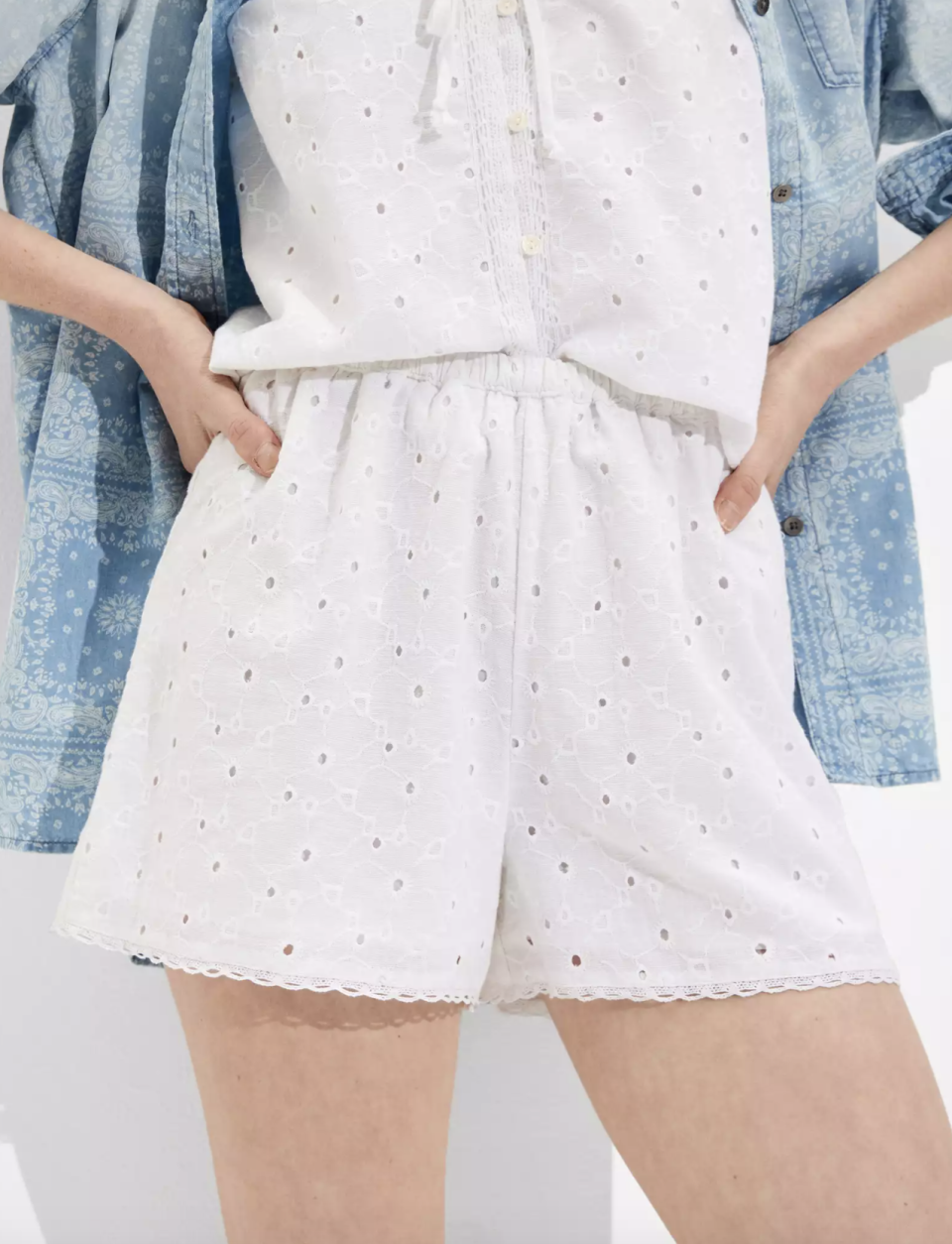 AE Eyelet Lounge Short- American Eagle. 