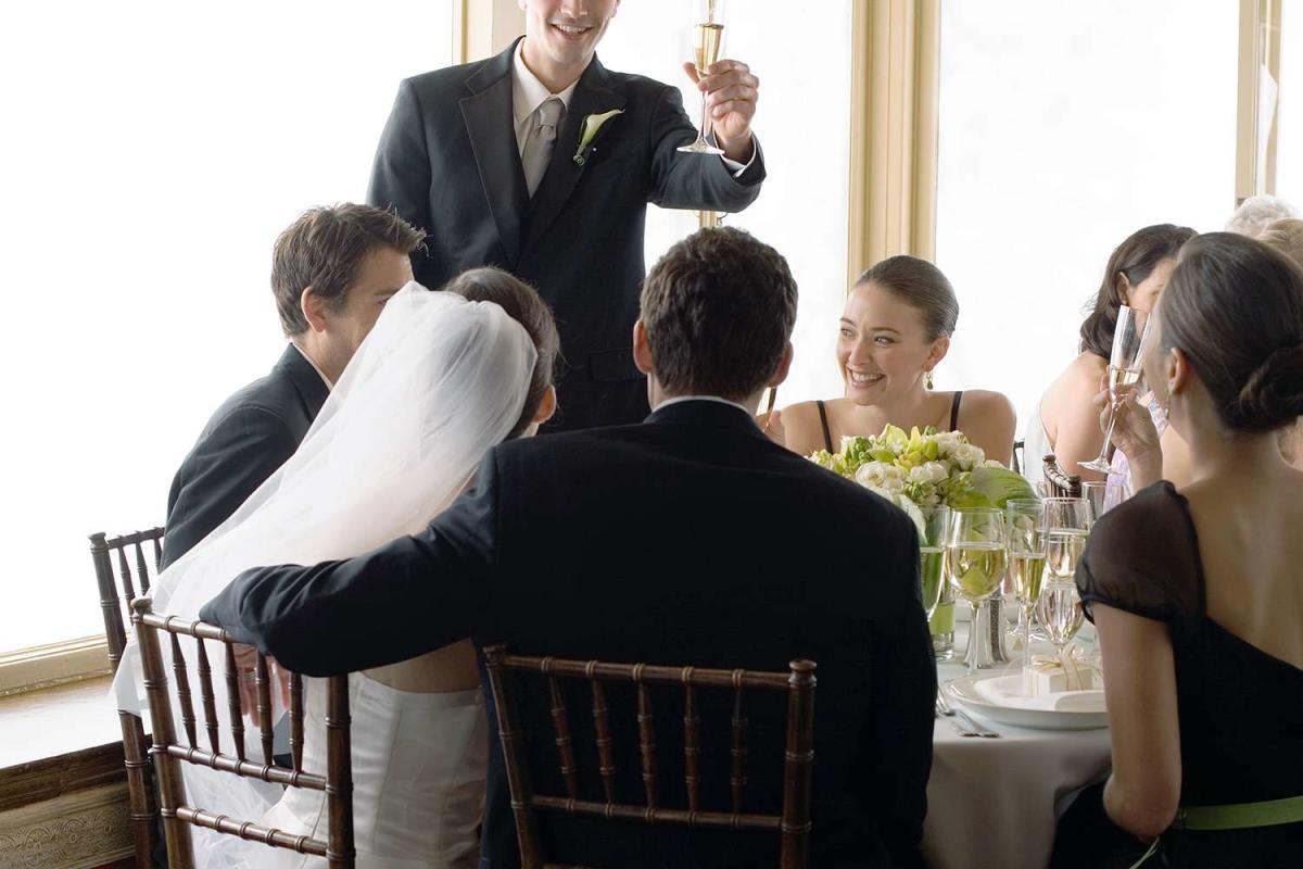 Groom throws best man out of wedding after he proposes marriage during his speech