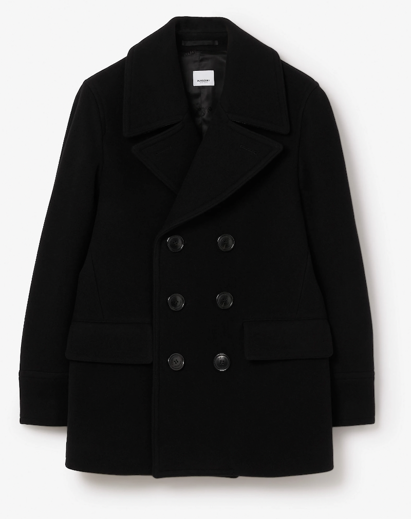 <p><a href="https://go.redirectingat.com?id=74968X1596630&url=https%3A%2F%2Fus.burberry.com%2Fwool-blend-pea-coat-p80133381&sref=https%3A%2F%2Fwww.esquire.com%2Fstyle%2Fmens-fashion%2Fg45653951%2Fbest-winter-clothes-for-men%2F" rel="nofollow noopener" target="_blank" data-ylk="slk:Shop Now;elm:context_link;itc:0;sec:content-canvas" class="link ">Shop Now</a></p><p>Wool Blend Peacoat</p><p>burberry.com</p><p>$1790.00</p>