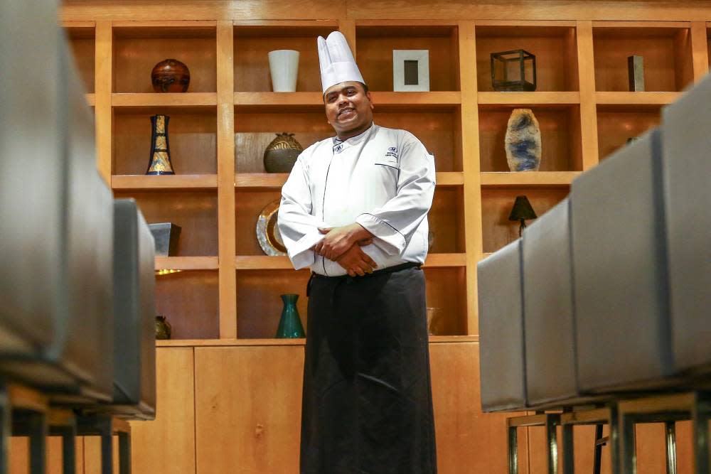 Paya Serai’s Malay Chef Badrol Mohd Noor said Malay food is the hardest to cook because of its time-consuming method. ― Picture by Hari Anggara