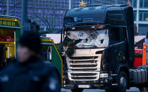 Lorry attack Berlin - Credit: HANNIBAL HANSCHKE/ Reuters