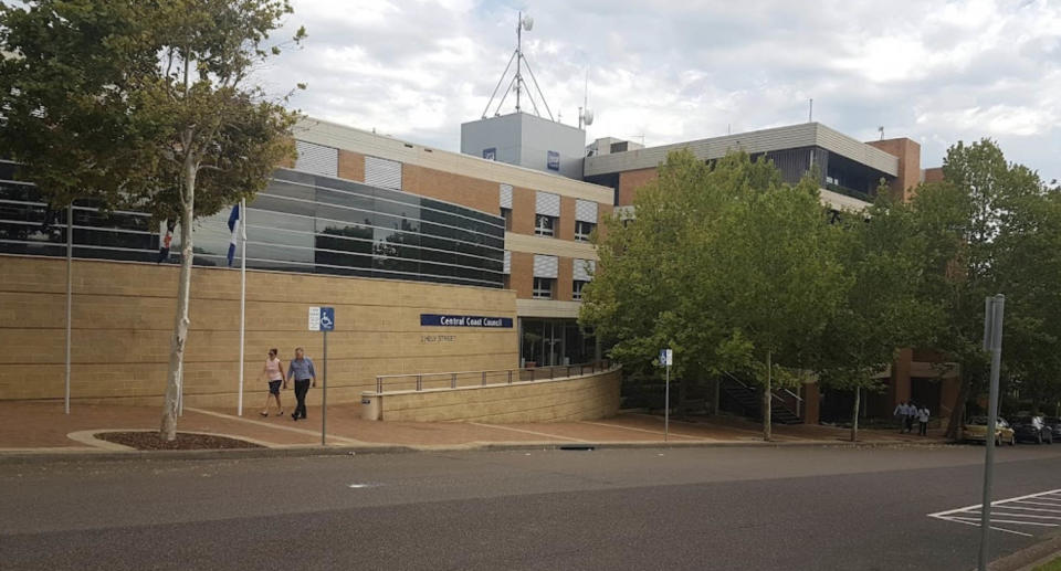 The Central Coast Council office from the outside.