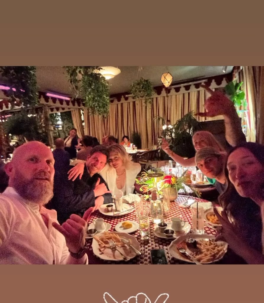Gigi Hadid, Bradley Cooper, Birthday Dinner
