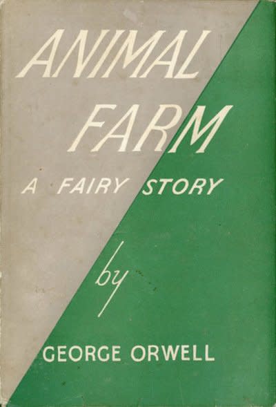 《動物農莊》初版封面（Wikipedia/Public Domainc）