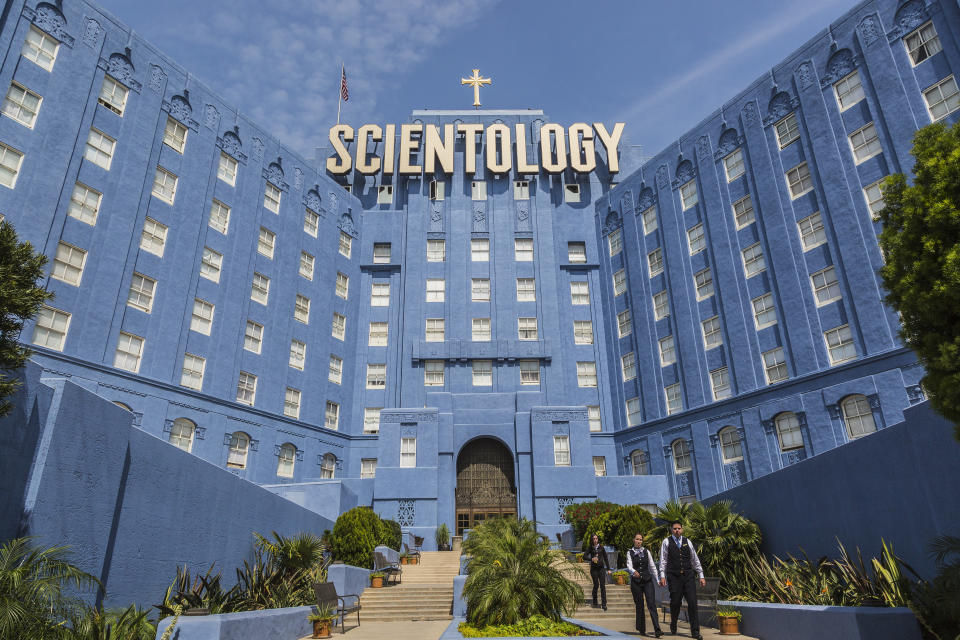Church of Scientology Building on 4810 Sunset Blvd. in Los Angeles. (Credit: Getty Images).