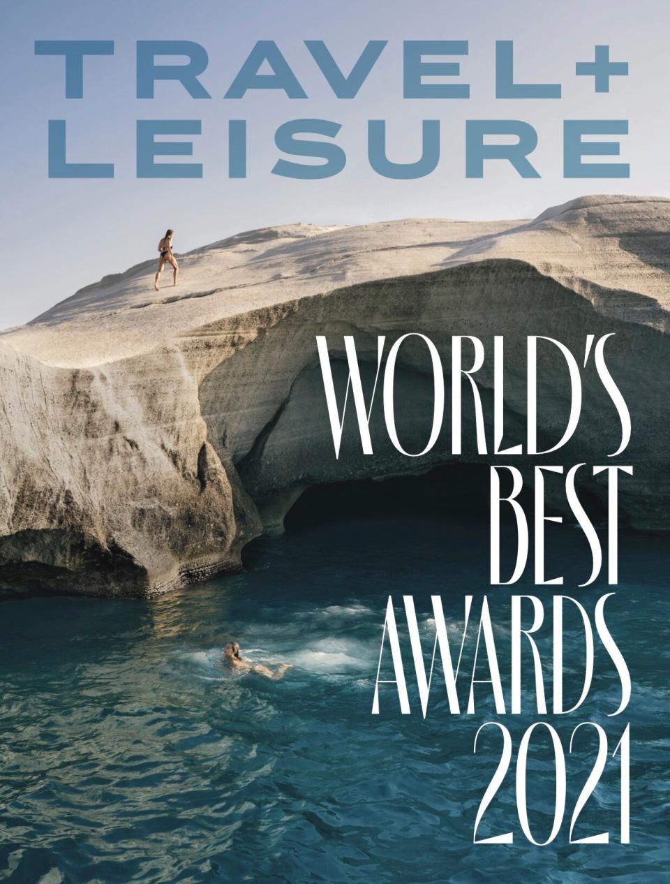 Travel + Lesiure World’s Best Awards 2021